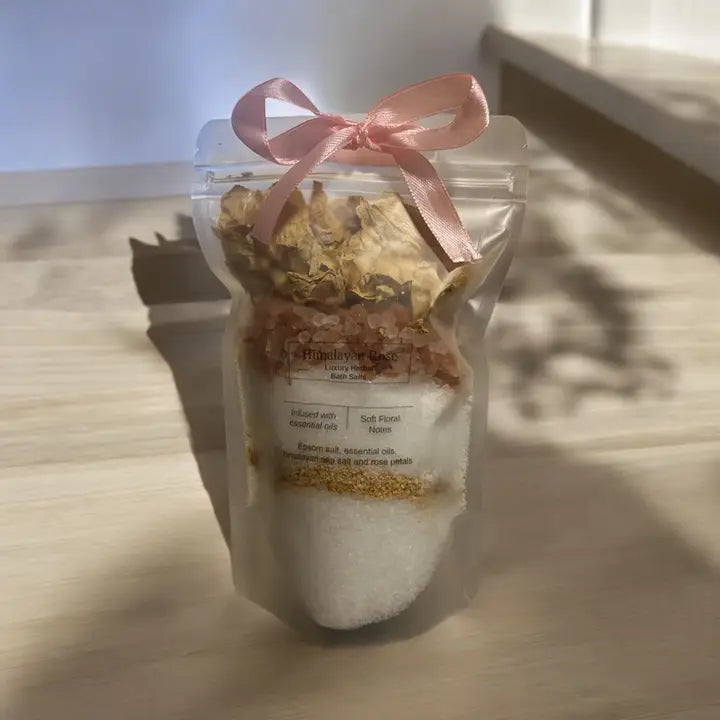 Luxury Bath Salts - Frosted Pouch