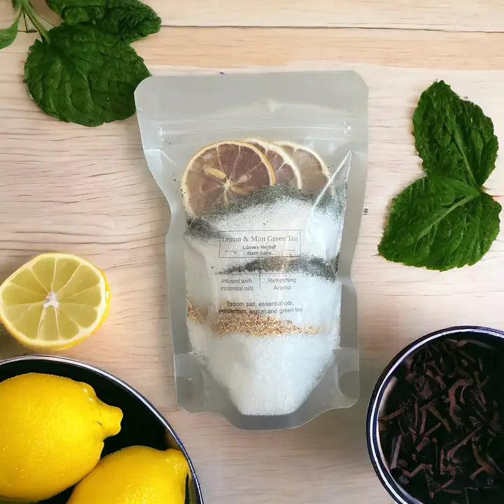 Luxury Bath Salts - Frosted Pouch