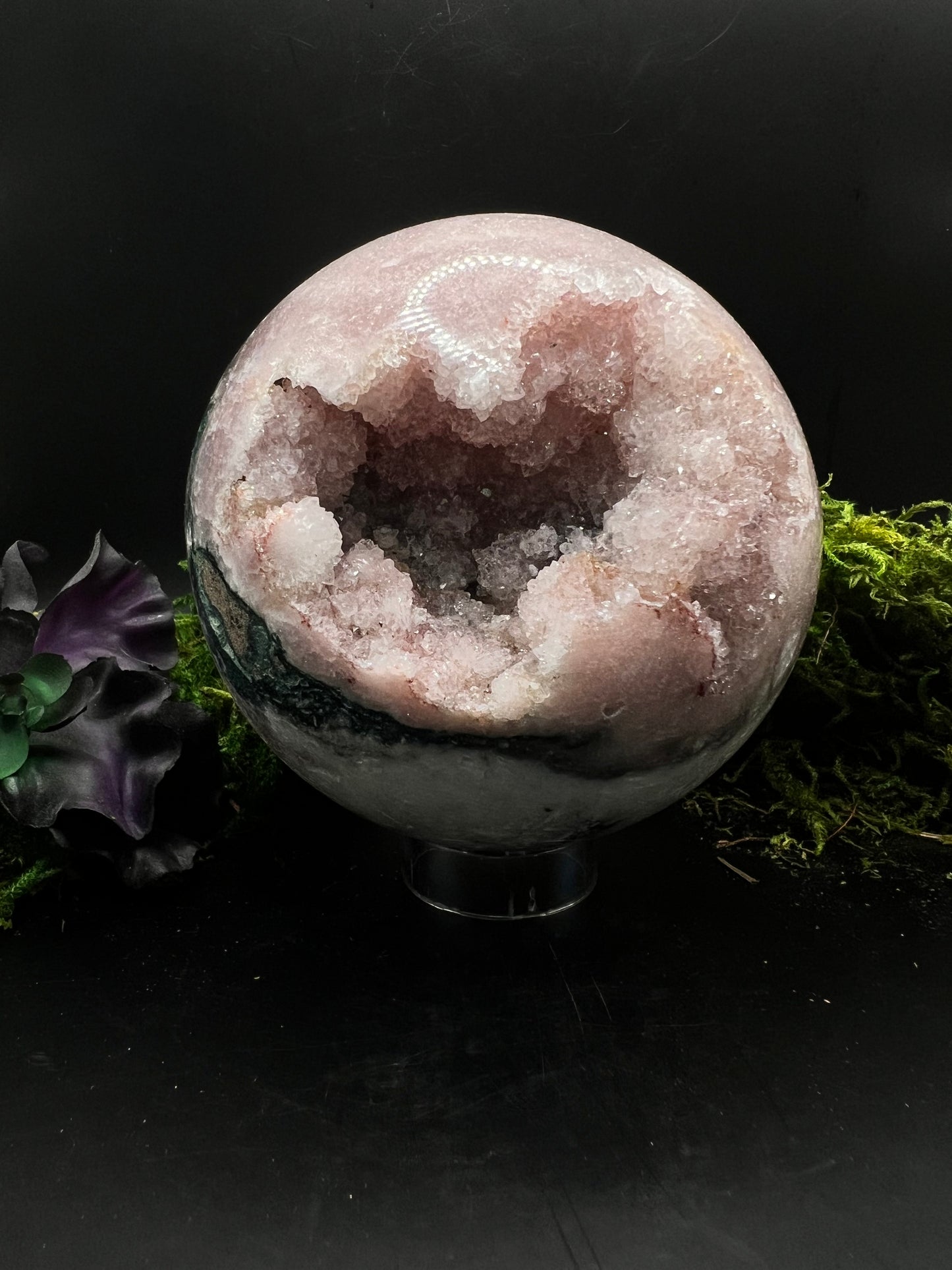 Large Pink Amethyst Sphere