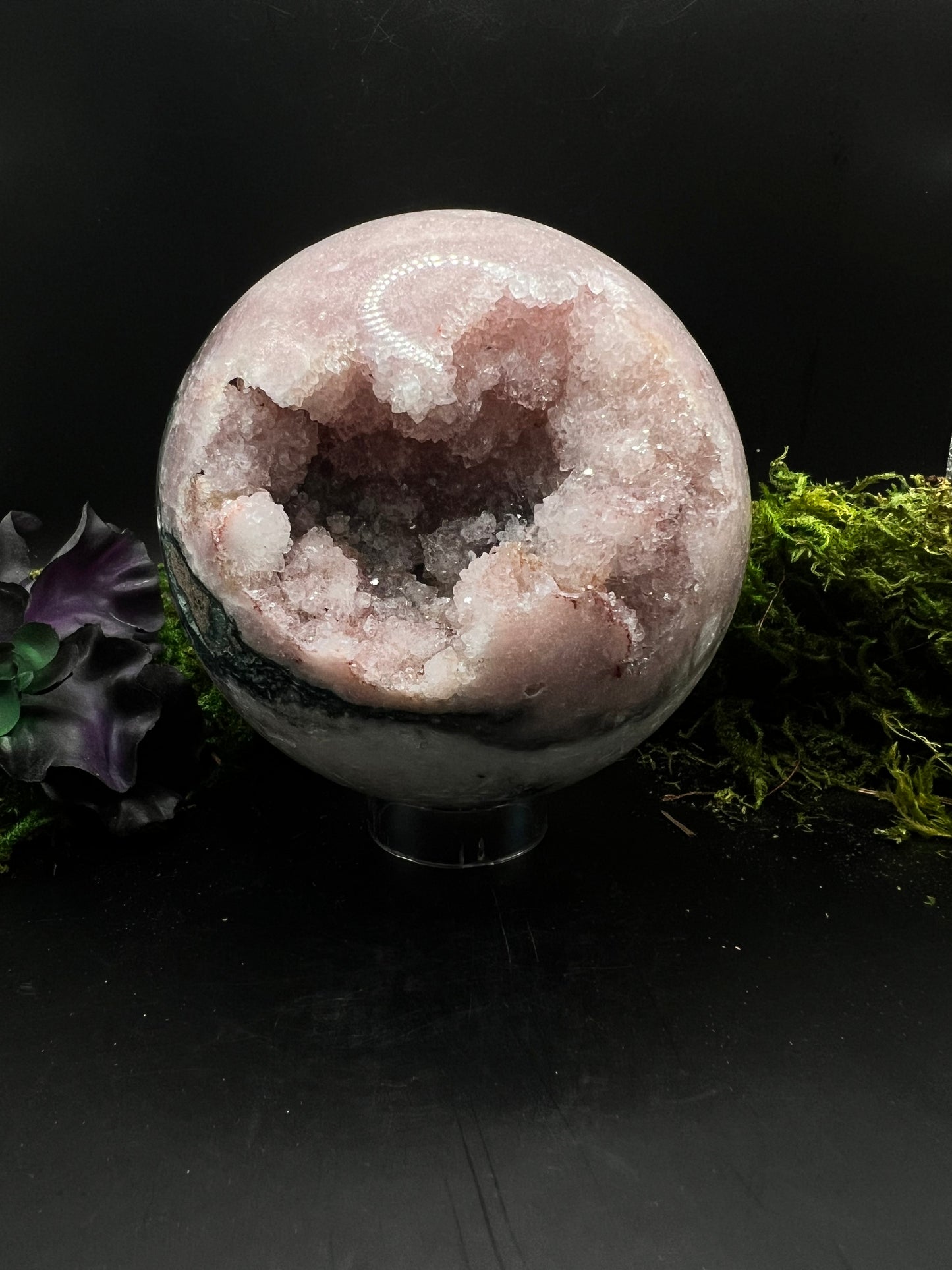 Large Pink Amethyst Sphere