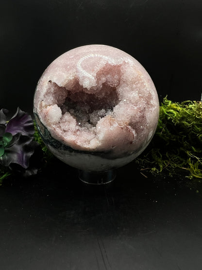 Large Pink Amethyst Sphere