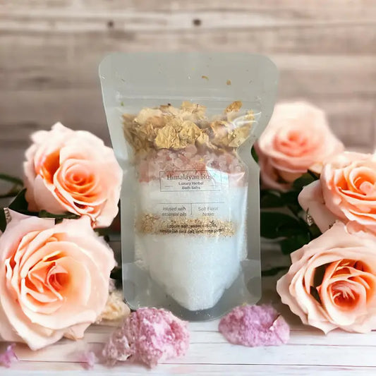 Luxury Bath Salts - Frosted Pouch