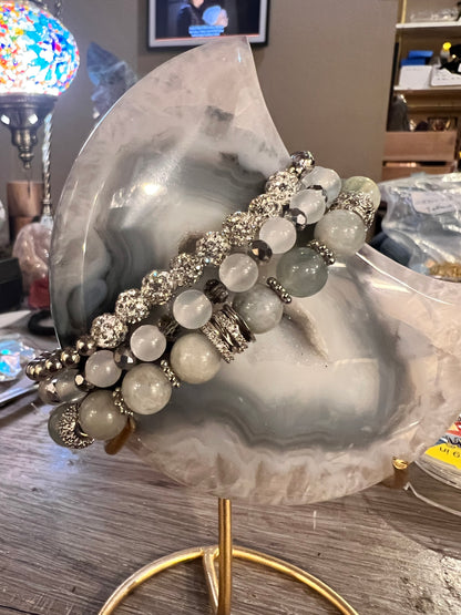 Winter Wonderland Aquamarine Stacker Set