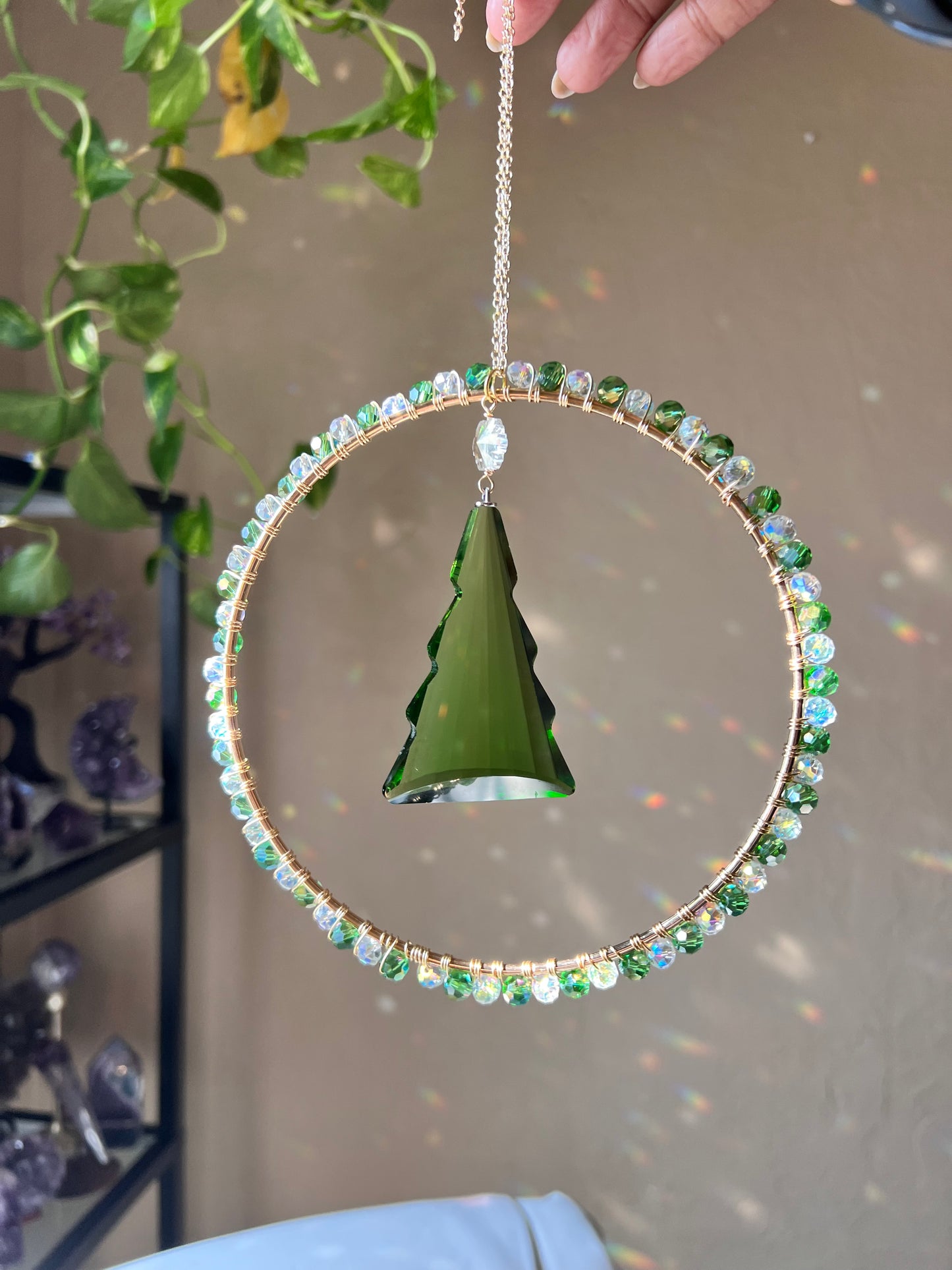 Christmas Tree Suncatcher