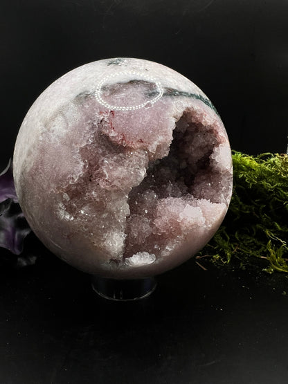 Large Pink Amethyst Sphere