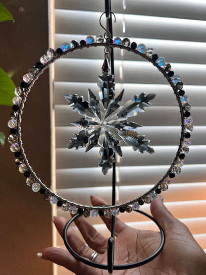Moody Black Suncatcher (On Back order)