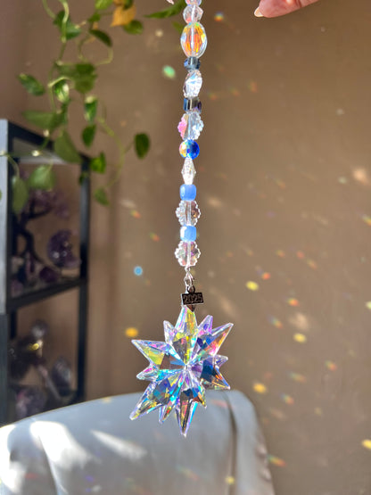 Snowflake Single Strand Suncatcher