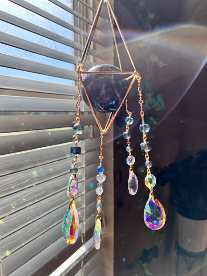 Sodalite Sphere Suncatcher