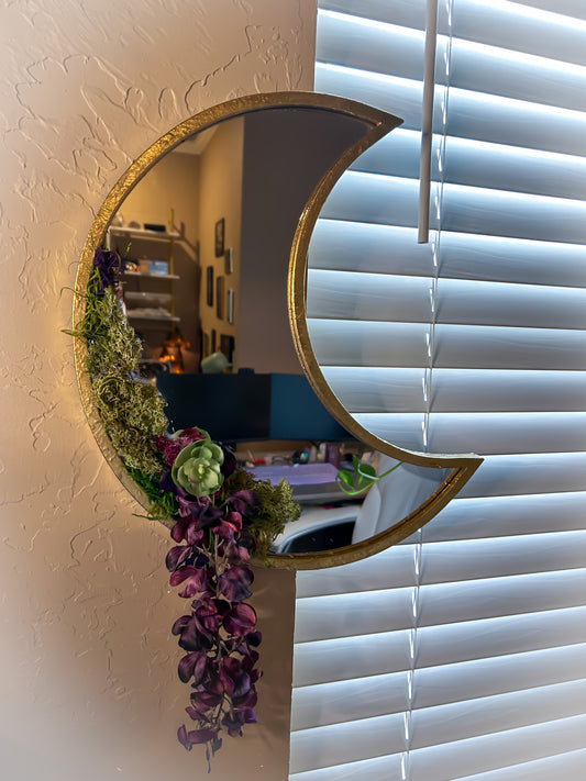 Moon Moss Mirror