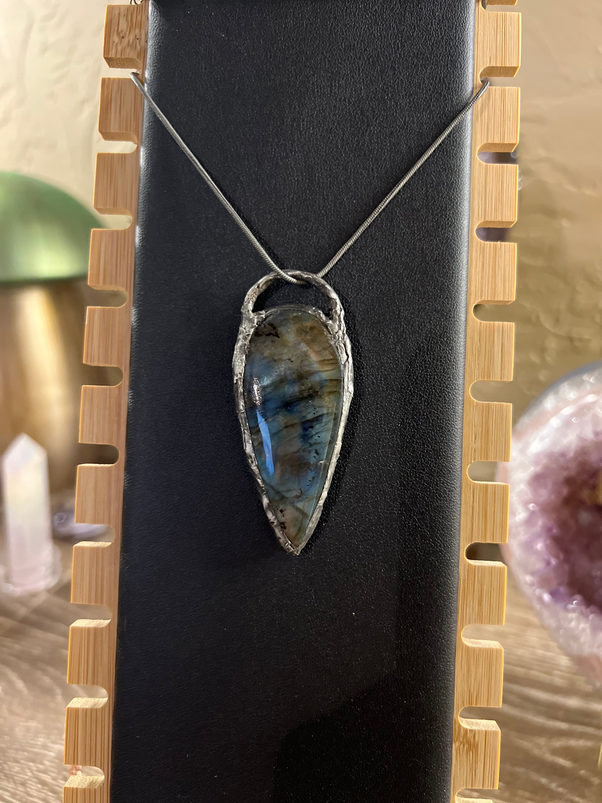 Lab Amulet Soldered Lab Amulet – Aura Moon Design