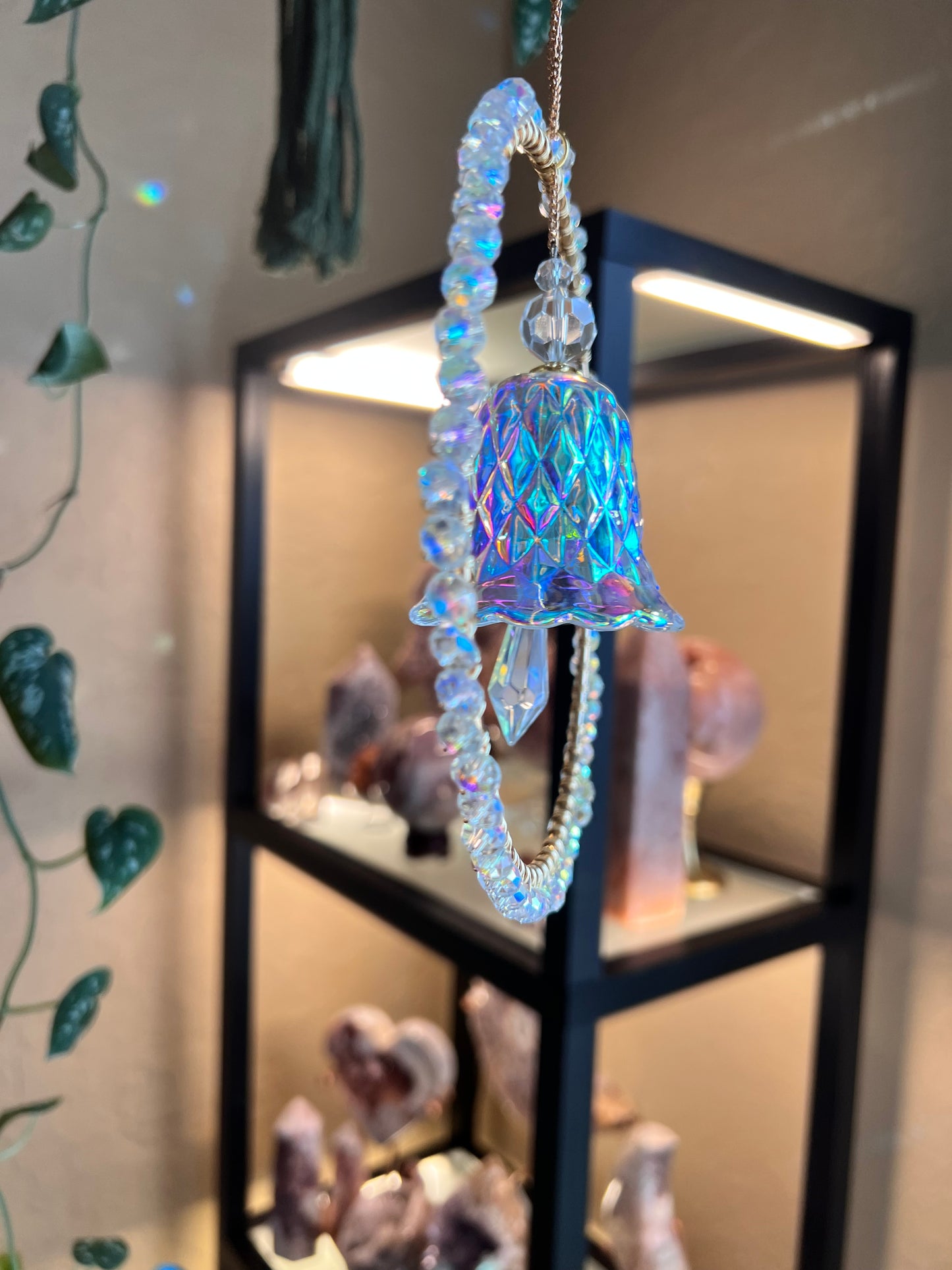 Crystal Bell Suncatcher