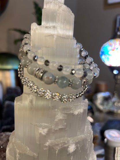 Winter Wonderland Aquamarine Stacker Set