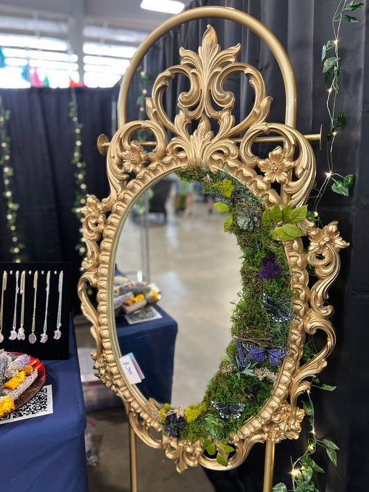 Enormous Moss Mirror