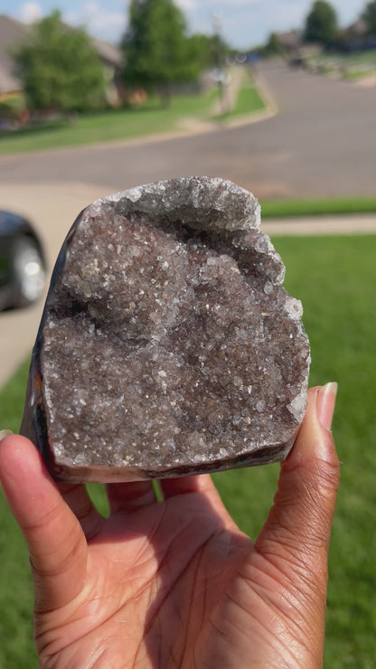 Rainbow Amethyst Cut Bases