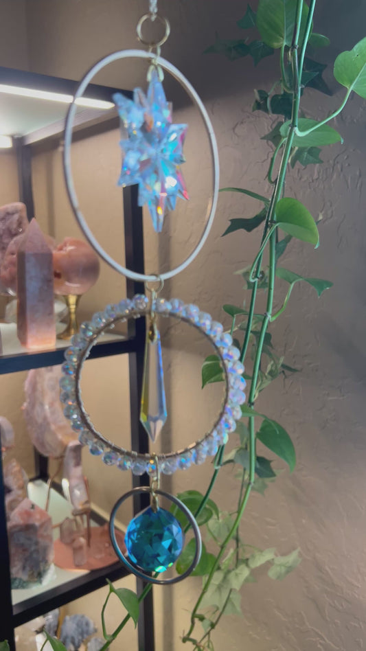 3-Ring Snowflake Suncatcher