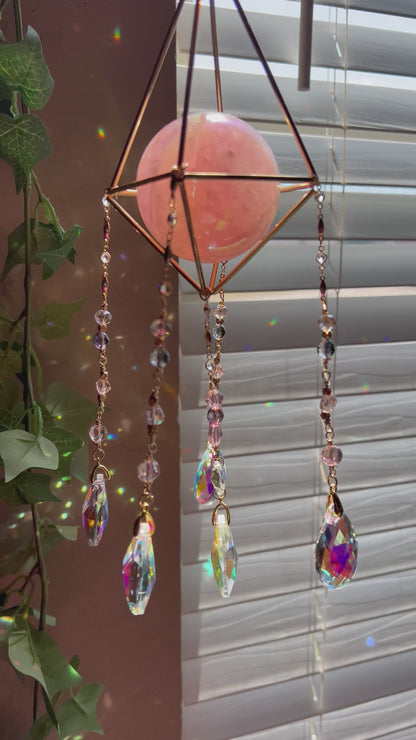 Aura Rose Quartz