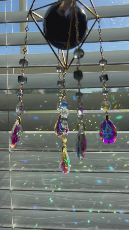 Sodalite Sphere Suncatcher
